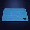 KLIM-Serenity-Laptop-Cooling-Stand-for-Laptop-11-to-156-inches-Perfect-for-Small-and-Medium-Laptops-Stable-And-Sturdy-Metal-Grid-Silent-Laptop-Cooling-Pad-NEW-2020-Blue KLIM Serenity + Laptop Cooling Stand for Laptop + 11 to 15.6 inches + Perfect for Small and Medium Laptops + Stable And…