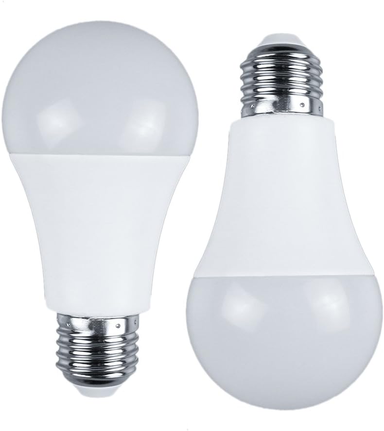 Motion Sensor Light Bulb, LAKES Dusk-to-Dawn Security LED Bulbs, 7W Radar Smart Bulb 60W Equivalent, E27 Base Indoor/Outdoor Motion Sensor Night Bulb, 3000K Warm White, Auto On/Off
