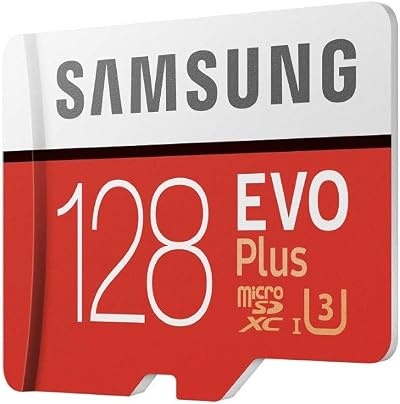 Samsung EVO Plus 128GB microSDXC UHS-I U3 with Adapter