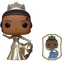 Amazon.com: POP! Ultimate Princess Collection - Tiana POP \u0026 Pin Vinyl  Figure - Shop Exclusive : Toys \u0026 Games