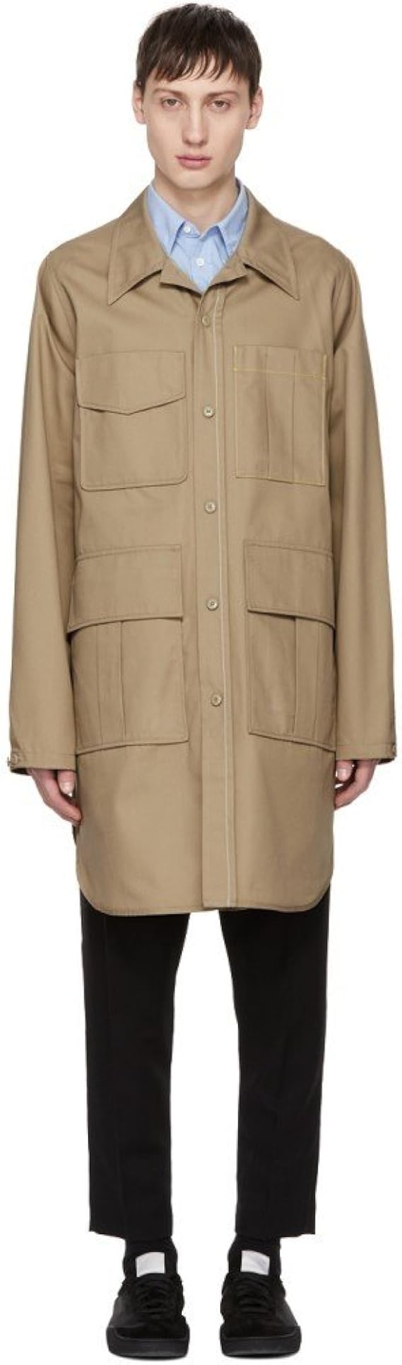 Amazon アクネ ストゥディオズ Acne Studios メンズ アウター コート Beige Marhal Coat 並行輸入品 服 ファッション小物 通販