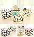 UQueen Fashion Creative Household Desktop Ambry Cotton Linen with handle Sundry Cloth Cosmetic Storage Basket Box Case Organizer (Tree)