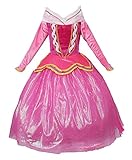 JerrisApparel Princess Aurora Dress Girl Party Dress Ceremony Fancy Costume