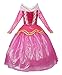JerrisApparel Princess Dress Girl Party Dress Ceremony Fancy Costume (4T, Pink)