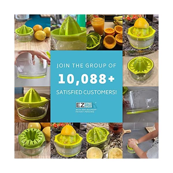 ARK Reamer Lemon Squeezer Citrus Juicer, BPAFree, AntiSlip Hand