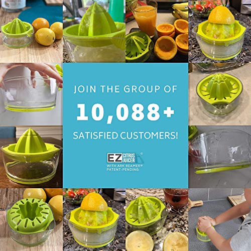 ARK Reamer Lemon Squeezer Citrus Juicer, BPAFree, AntiSlip Hand