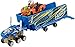 Hot Wheels Snap Rides Truck and Trailer, Blue