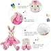 WEWILL Ballerina Bunny Stuffed Animal Original Adorable Soft Plush Toys Rabbit Doll, Christmas Festivals Birthday Gift for Girls, 23-Inch (Pink)