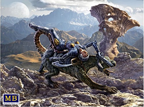 WORLD OF FANTASY GRAGGERON & HALSEYA 1/24 MASTER BOX 24007 NEW MODEL 2016 FREE SHIPPING