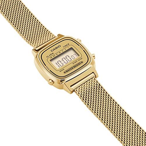 CASIO - Women's Watch LA670WEMY-9EF, Gold, standard size - Image 3