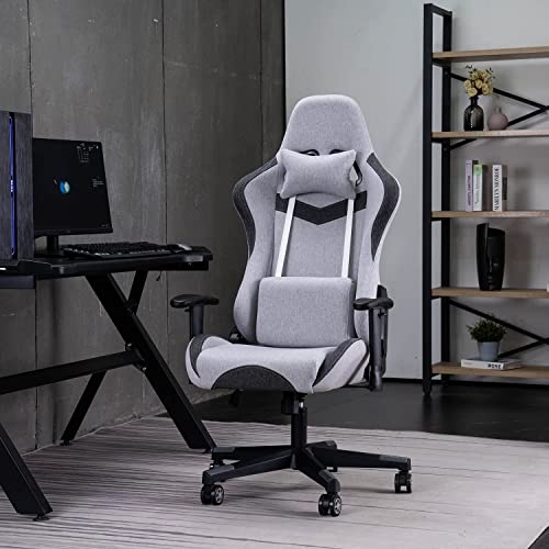 YOLENY Gaming Chair, Fabric Gaming Chair, Computer Game Chair Office