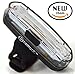 Night Provision 2 COLOR LED Bike Light: DUO-120 Red/White Strobe - PSR-120 Police Patrol Red/Blue Strobe - Alternating 120 Lumens MAX