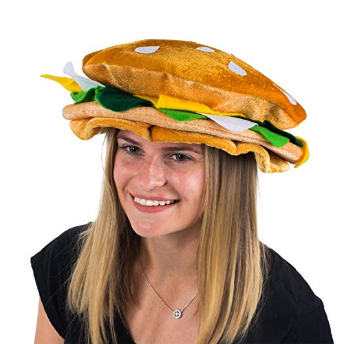 Funny Party Hats Food Hats Pizza Hamburger Hot Dog Costume Party