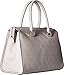 GUESS Women's Arianna Box Satchel Cement Handbag