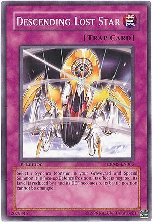 Yu-Gi-Oh! - Descending Lost Star (CRMS-EN065) - Crimson Crisis - 1st Edition - Common