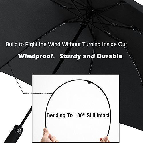 2 Umbrella+Inverted+Folding+Umbrellas+Windproof