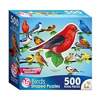 Song Birds II 15 Mini Shaped Puzzles 500 Piece Total By Lafayette Puzzle Factory