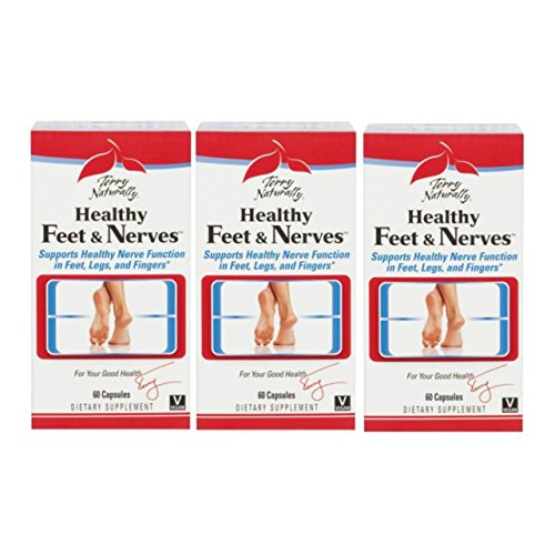 Terry Naturally/Europharma Healthy Feet & Nerves -60 Capsules -3 Pack