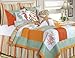 C&F Home 89895.2127 Fiesta Key Standard Sham, Blue