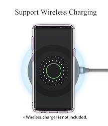 Unov Case Compatible with Galaxy S9 Case Clear with