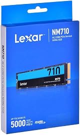 Lexar NM710 2TB M.2 NVMe SSD PCIe Gen4x4 view 3