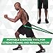 THERABAND CLX Resistance Band with Loops, Fitness Band for Home Exercise and Full Body Workouts, Portable Gym Equipment, Gift for Athletes, Individual 5 Foot Band, Green, Heavy, Level 4