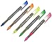 Zebra Zazzle Liquid Ink Highlighter, Chisel Tip, Assorted Colors, 5-Count