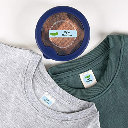 Name Bubbles Alligator Starter Labels Pack (90 Pack) Durable Printed