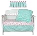 Sea Sweeties Pink and Blue Ocean 5 Piece Baby Girl Crib Bedding with Bumper by Belle