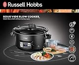 Russell Hobbs 25630 6.5L Slow Cooker & Sous Vide Water Bath, Black view 9