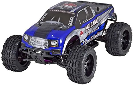 Redcat Racing Volcano EPX Electric Truck, Blue/Silver, 1/10 Scale