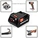Energup 18V 4.0Ah Ridgid Replacement Battery for RIDGID R840083 R840085 R840086 R840087 AC840085