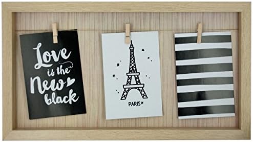 Axeton Clothesline Photo Frame, Beige Color