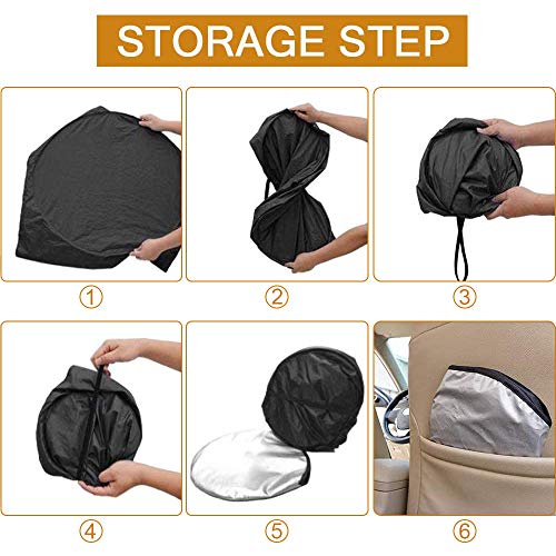 YQHbe-Parasol-Coche-DelanteroParasol-Parabrisas-Coche-Protector-Solar-para-Luna-Delantera-Parasol-de-Coche-Plegable-Reduce-Calor-Aislado-y-Radiacin-UV-Fcil-Instalacin-150-70CM