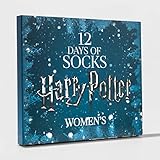 LIMITED EDITION WOMEN'S HARRY POTTER 12 DAYS OF SOCKS SET for Size 4 - 10 (CREW & LOW CUT SOCKS)