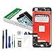 Replacement Screen for iPhone 7 Black LCD Display Touch Digitizer Screen Full Assembly with Repair Tool Kit and Screen Protector