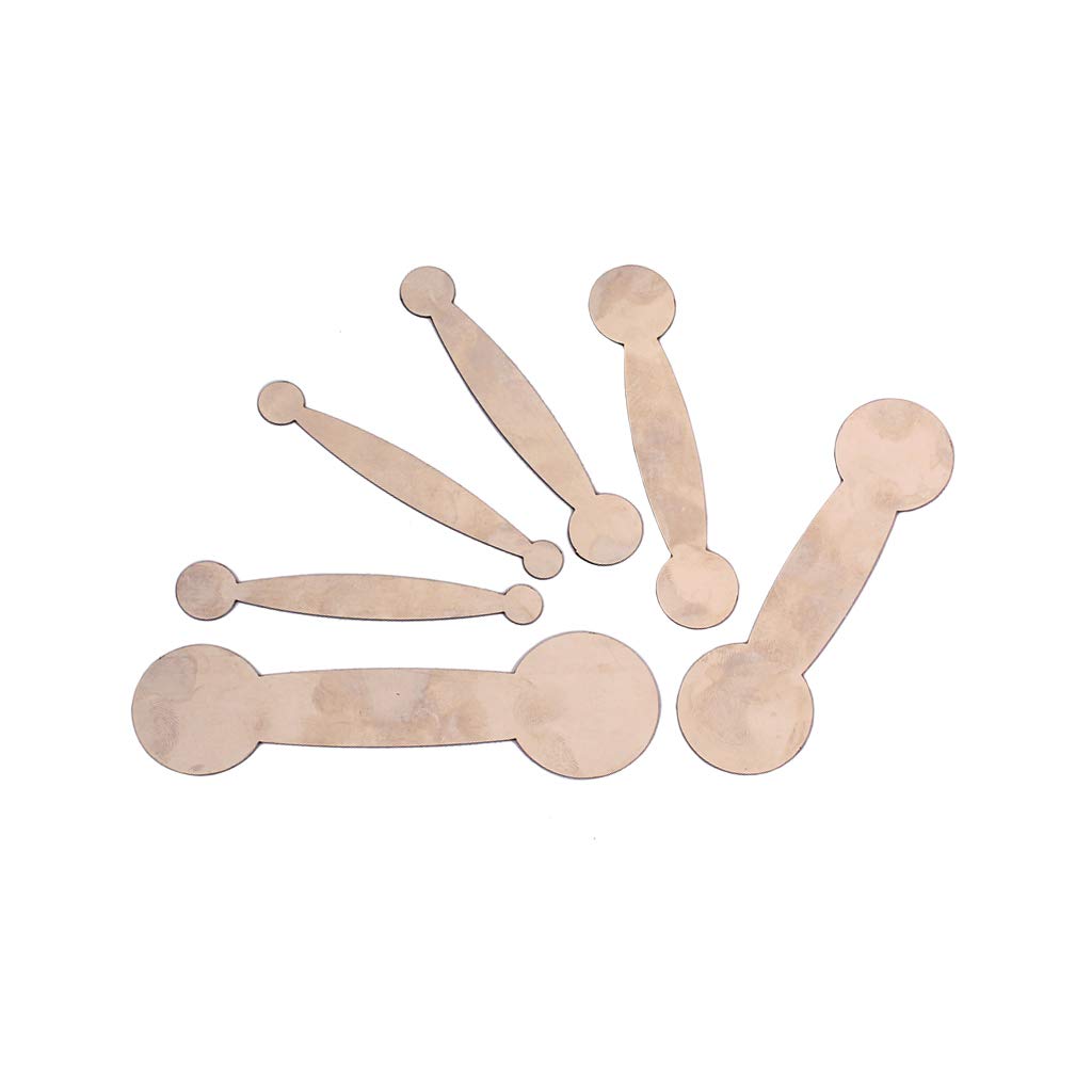 Alnicov 6Pcs Clarinet Pads Repair Tools Woodwind Repair Tool Silver