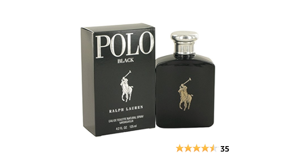 ralph lauren polo black eau de toilette spray 125ml