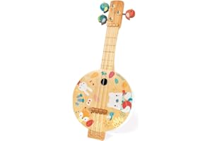 Janod Pure Banjo - Children's Musical Instrument – Ages 3+ - J05160