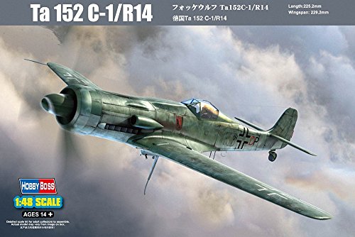 Hobby Boss Ta 152C-1/R14 Fighter Airplane Model Building Kit