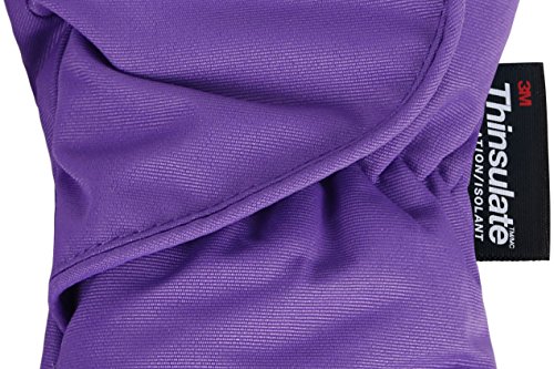 SimpliKids Children's Snow Gloves Sports Insulation Waterproof Winter Ski Snowboard Mittens,XS,Purple - Thumbnail 7