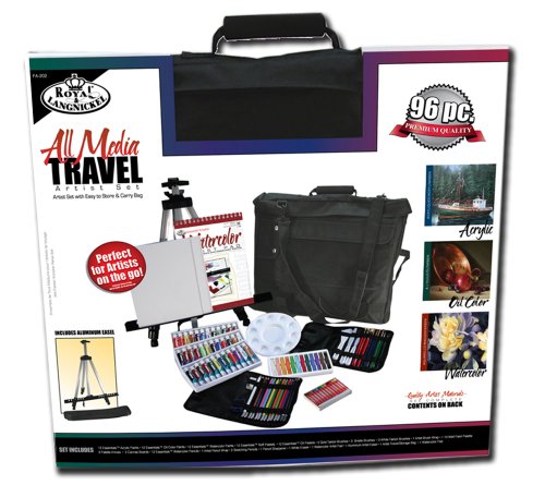 Royal & Langnickel All Media Travel Artist Set