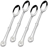 Wallace Napoleon Bee 18/10 Stainless Steel Iced Beverage Spoon (Set of Four)