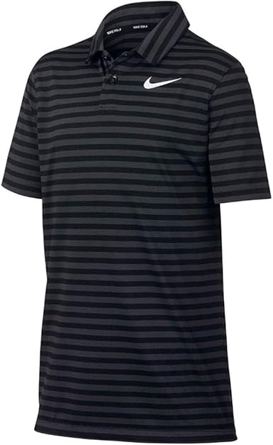 nike dri fit victory stripe polo
