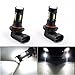 YITAMOTOR 2x Max 60W 1200 Lumens High Power Chipsets H10 9145 9140 LED Bulbs for DRL or Fog Lights Xenon White 6000k