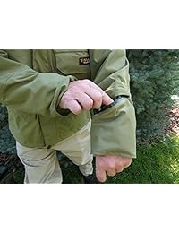BW Deportes chamarra Impermeable Suave bombardearon Gear Lluvia Con Fleeced Line capucha