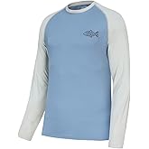Riverruns Sun Protection Long Sleeve Shirts Rash Guard Shirts Ice-Cool Quick Dry Swim Shirt Fishing Sports Shirt#1013