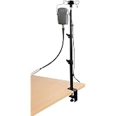 Wintopro Height Adjustable Flex Shaft Rotary Tool Hanger Stand with Table Clamp, Heavy Duty Motor Mount Compatible with Foredom, Dremel, Grobet Tools