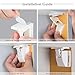 GLOUE Safety Magnetic Locks for Cabinet and Drawers Child Latches Baby Proofing Cabinets Locks (12 Locks + 2 Keys)