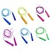 Sc0nni Jump Ropes - 7.8 feet - Set of 6 - Assorted Colors - Best Gifts for Boys and Girls Age 5-10 Year Old